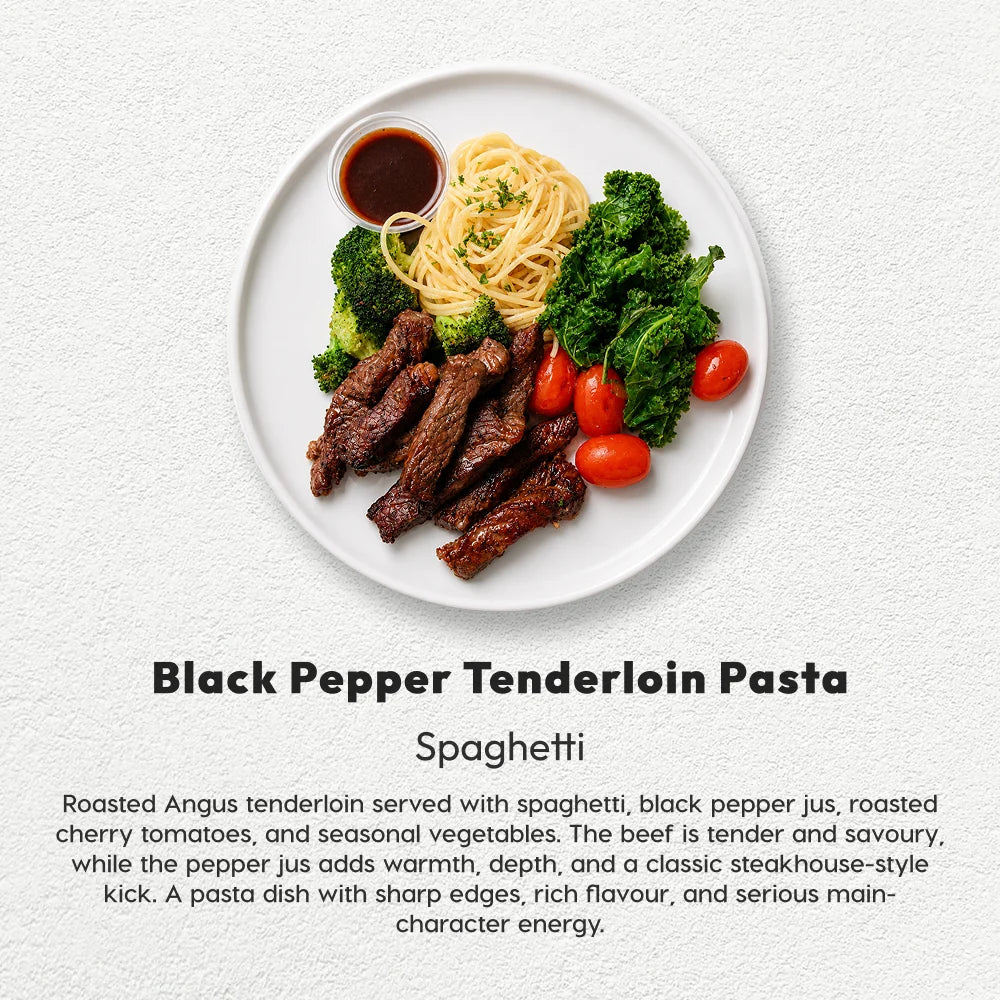 Black Pepper Tenderloin Pasta